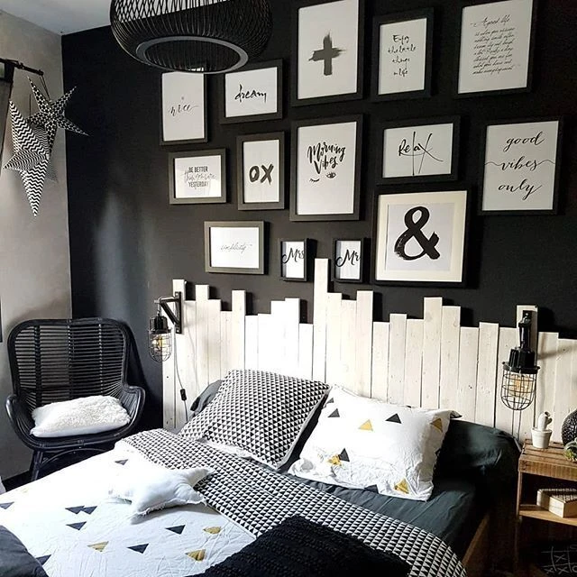 Rattan Accent Chair Black TOGO - Image 3