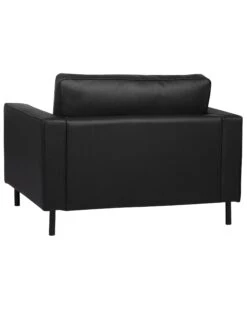 Leather Armchair Black SAVALEN -Cheap Furniture Store undef src sa picid 723720 type whitesh image