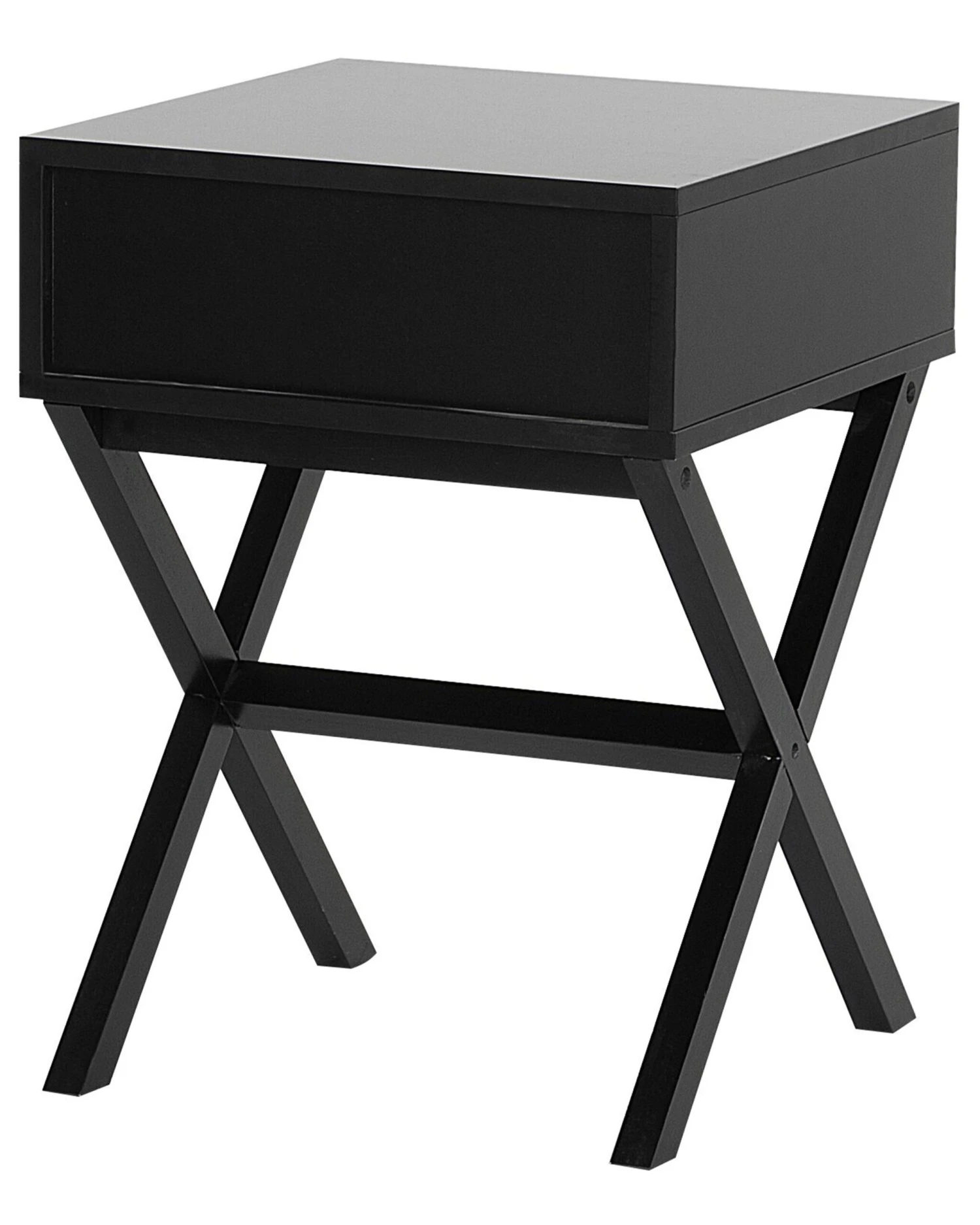 1 Drawer Bedside Table Black MONROE - Image 6