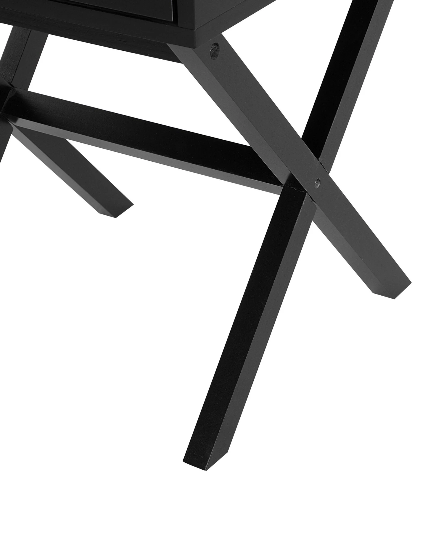 1 Drawer Bedside Table Black MONROE - Image 10