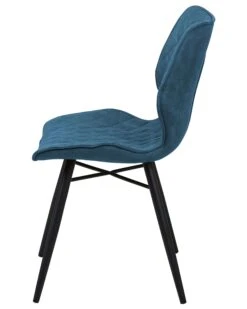 Set Of 2 Fabric Dining Chairs Blue LISLE 18 Set Of 2 Fabric Dining Chairs Blue LISLE -Cheap Furniture Store undef src sa picid 724296 type whitesh image