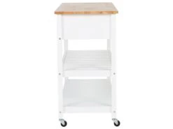 2 Drawer Kitchen Trolley White NAVARINO -Cheap Furniture Store undef src sa picid 724843 type whitesh image