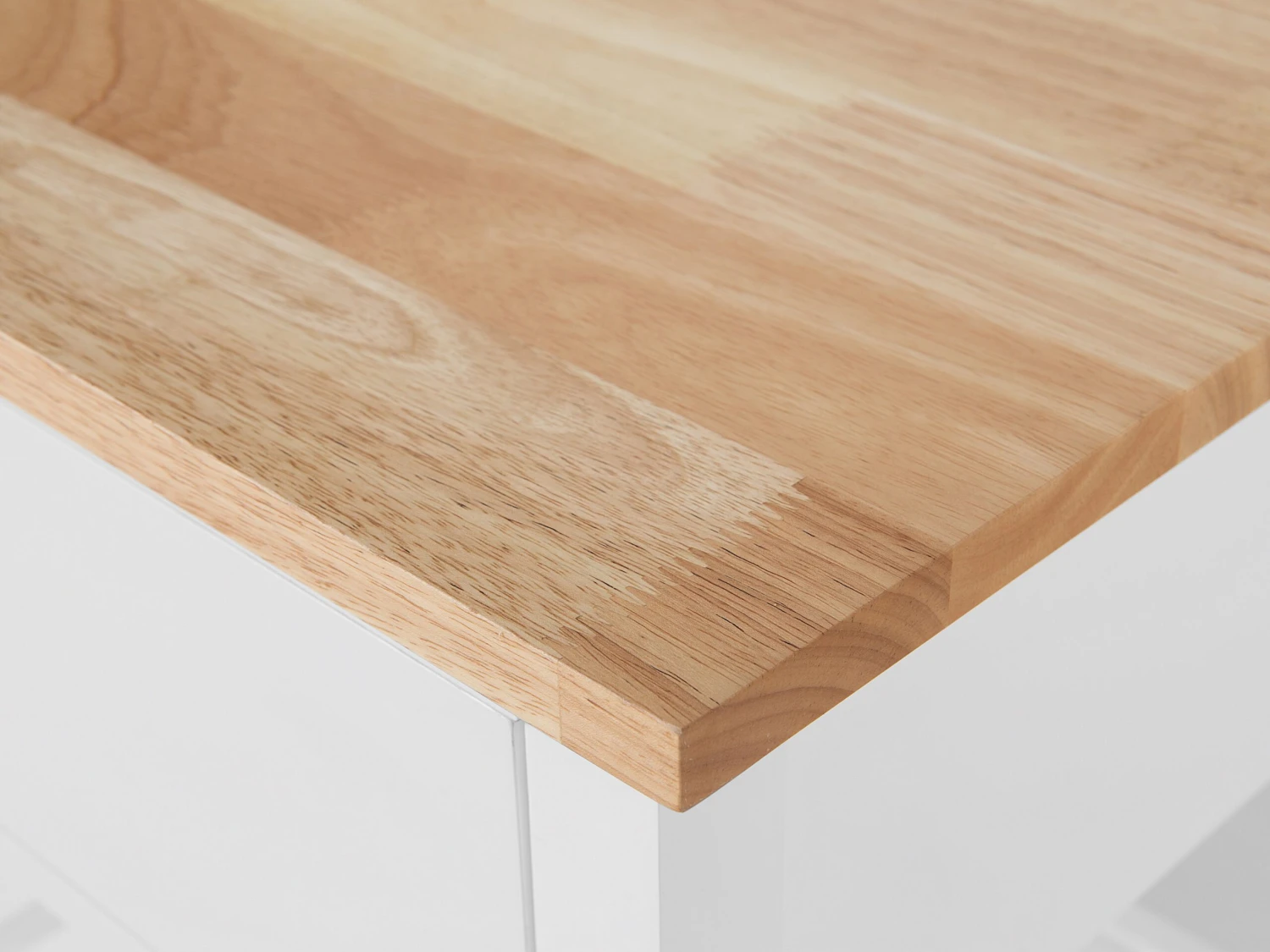 2 Drawer Kitchen Trolley White NAVARINO - Image 10