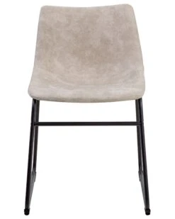 Set Of 2 Fabric Dining Chairs Beige BATAVIA -Cheap Furniture Store undef src sa picid 725056 type whitesh image