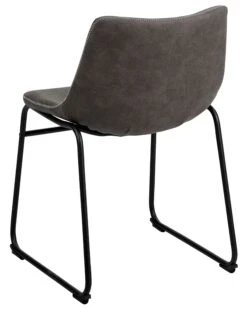 Set Of 2 Fabric Dining Chairs Grey BATAVIA -Cheap Furniture Store undef src sa picid 725087 type whitesh image
