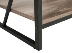TV Stand Dark Wood And Black FORRES 17 TV Stand Dark Wood And Black FORRES -Cheap Furniture Store undef src sa picid 726157 type whitesh image