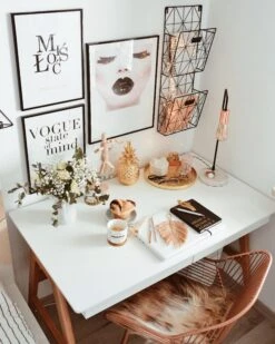 2 Drawer Home Office Desk 120 X 70 Cm White SHESLAY -Cheap Furniture Store undef src sa picid 726178 type whitesh image