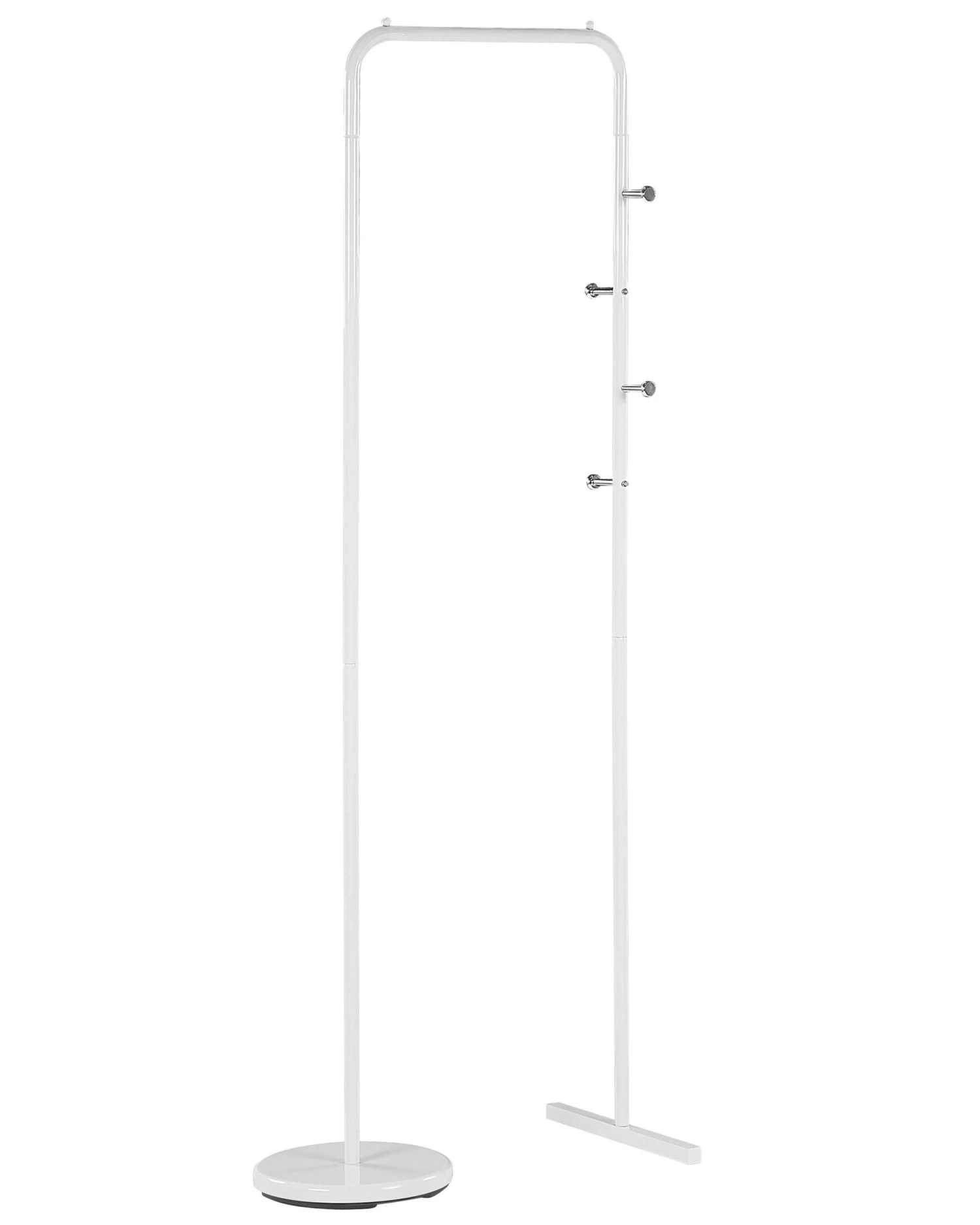 Metal Clothes Rack White BENTON