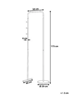 Metal Clothes Rack White BENTON -Cheap Furniture Store undef src sa picid 727220 type whitesh image