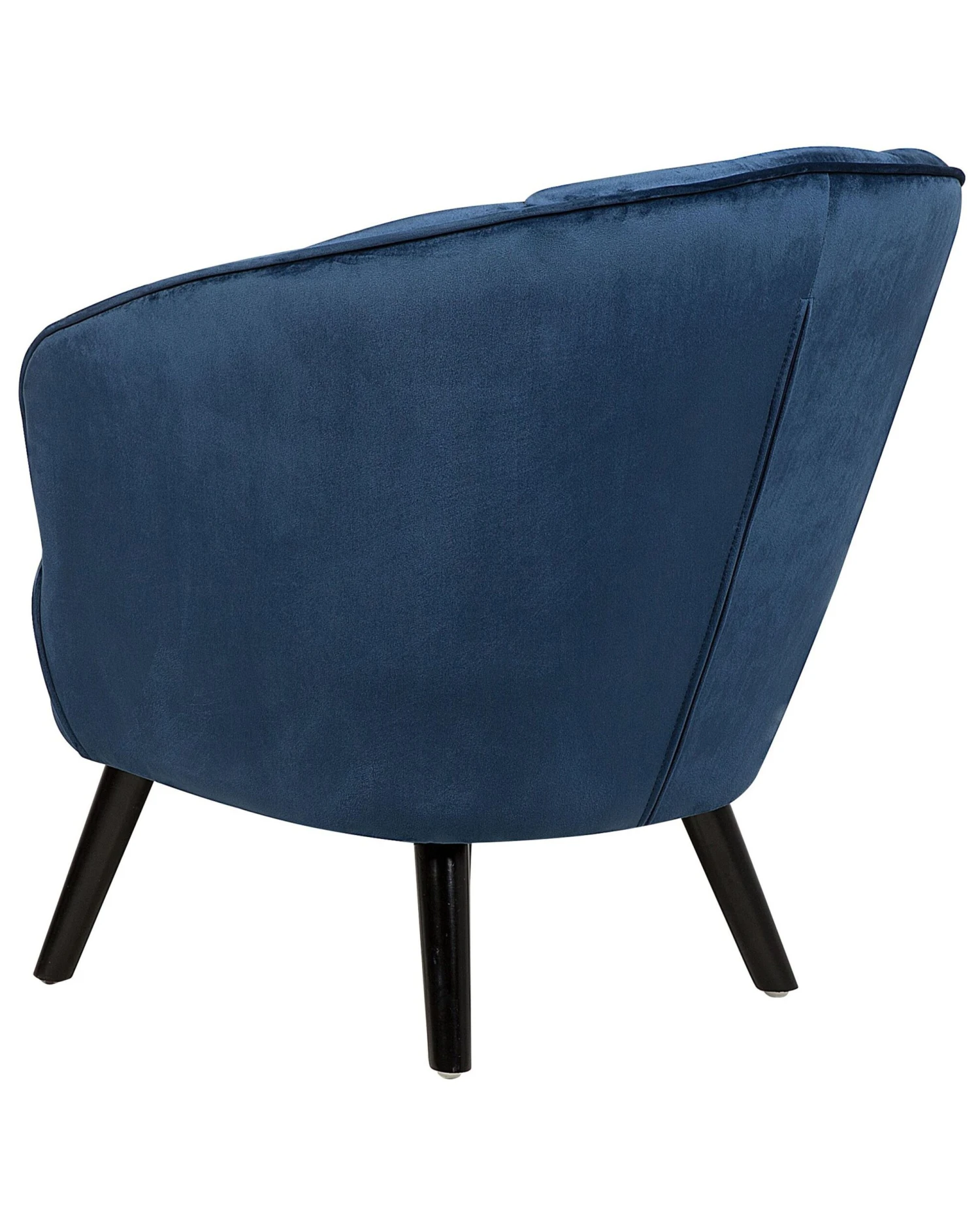 Velvet Armchair Dark Blue DALA - Image 5