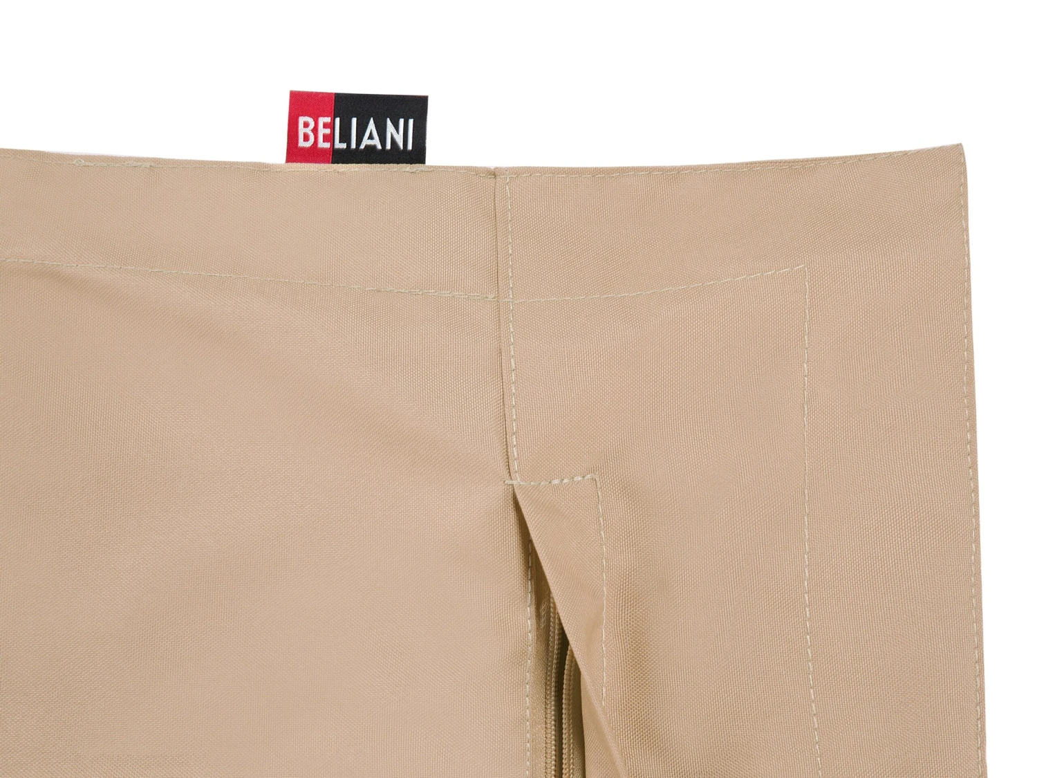 Large Bean Bag 140 X 180 Cm Sand Beige FUZZY 10 Large Bean Bag 140 X 180 Cm Sand Beige FUZZY - Image 8