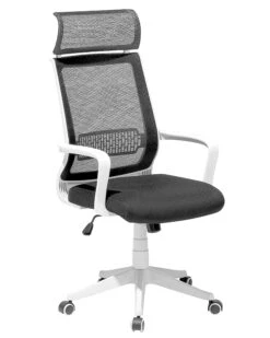 Swivel Office Chair Black LEADER