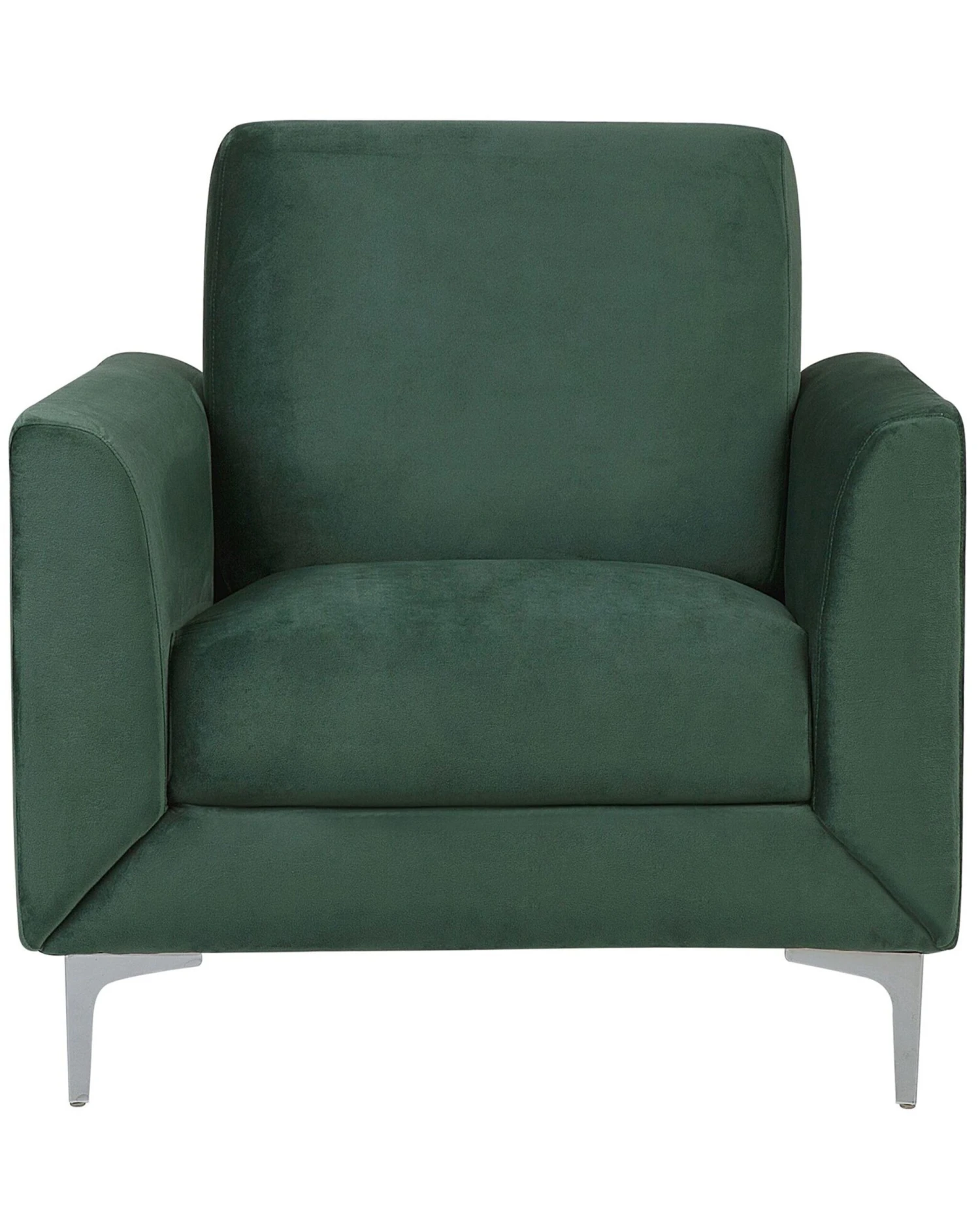 Velvet Armchair Green FENES - Image 4
