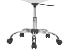 Armless Desk Chair White With Gold DAKOTA II -Cheap Furniture Store undef src sa picid 731766 type whitesh image