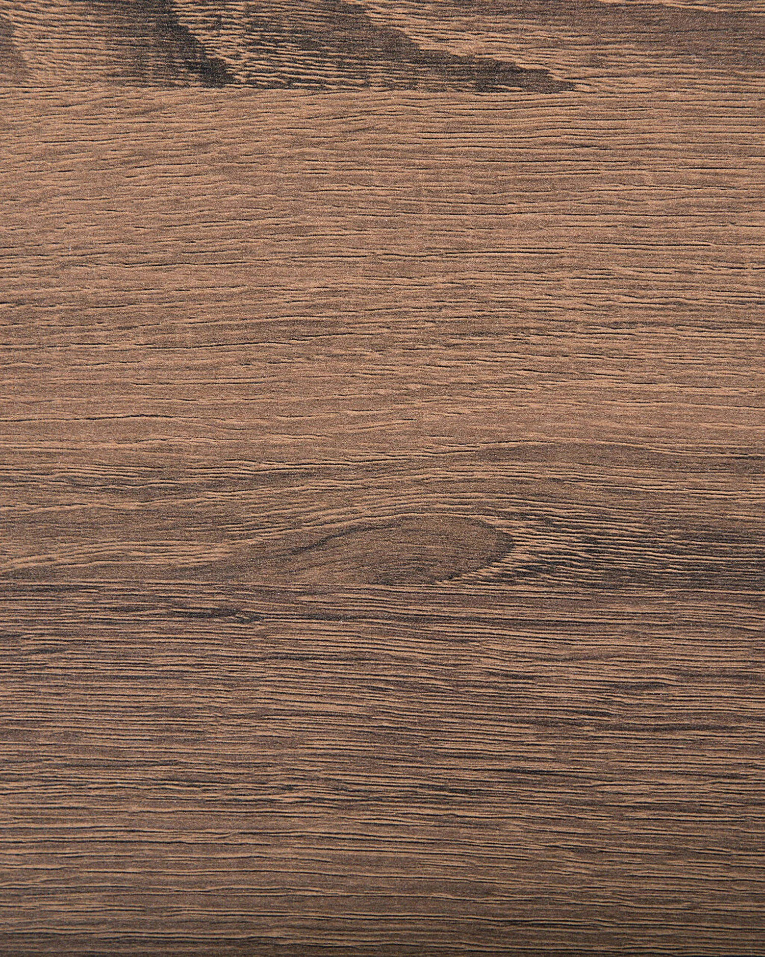 5 Tier Bookcase Dark Wood ESCALANTE - Image 8