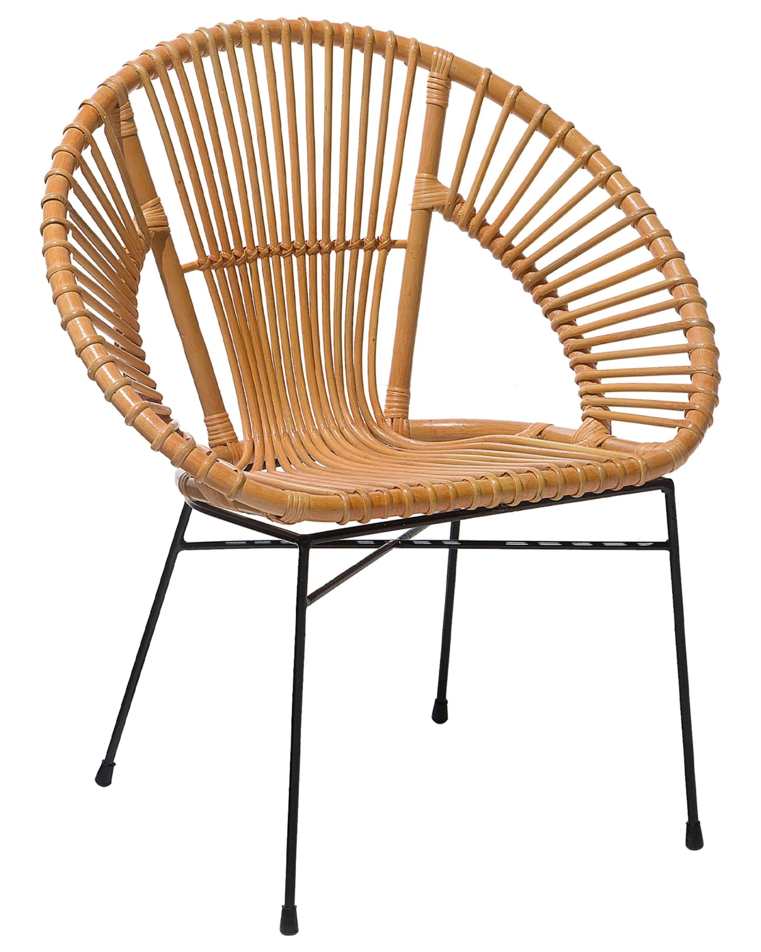 Rattan Accent Chair Natural SARITA