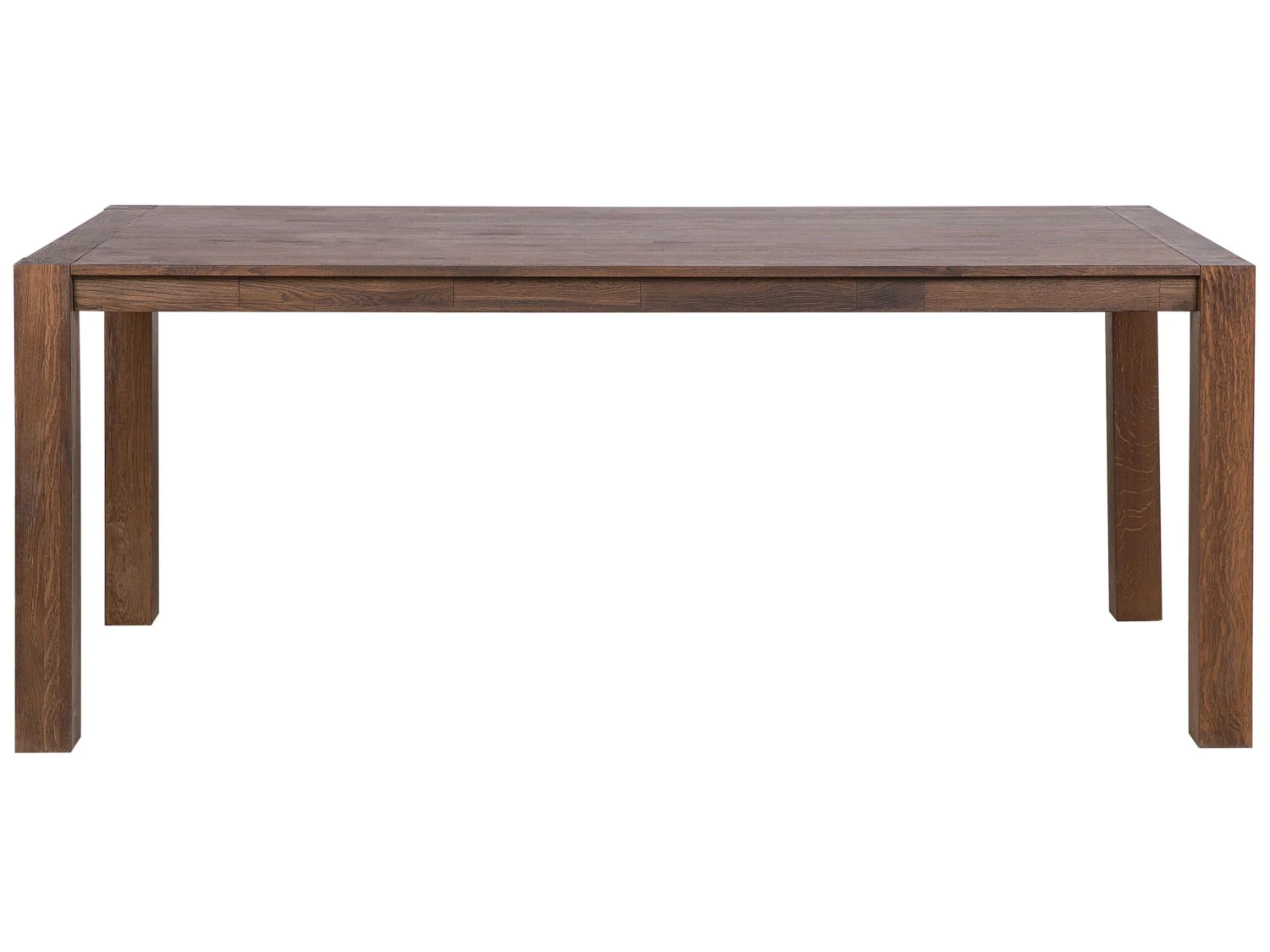 Oak Dining Table Dark Wood NATURA Various Sizes 7 Oak Dining Table Dark Wood NATURA Various Sizes - Image 5