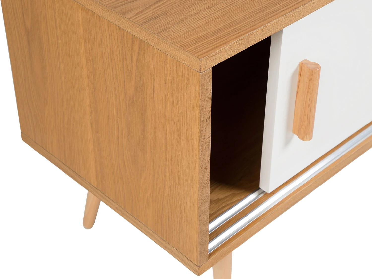 TV Stand Light Wood INDIANA - Image 10