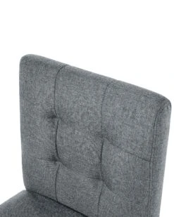 Set Of 2 Bar Chairs Fabric Grey MADISON -Cheap Furniture Store undef src sa picid 741105 type whitesh image