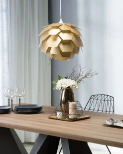 Pendant Lamp Gold SEGRE Small -Cheap Furniture Store undef src sa picid 742232 type whitesh image