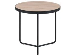 Set Of 3 Coffee Tables Light Wood With Black MELODY -Cheap Furniture Store undef src sa picid 744264 type whitesh image
