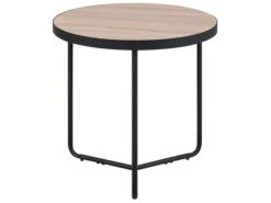 Set Of 2 Coffee Tables Light Wood With Black MELODY Big And Medium -Cheap Furniture Store undef src sa picid 745198 type whitesh image