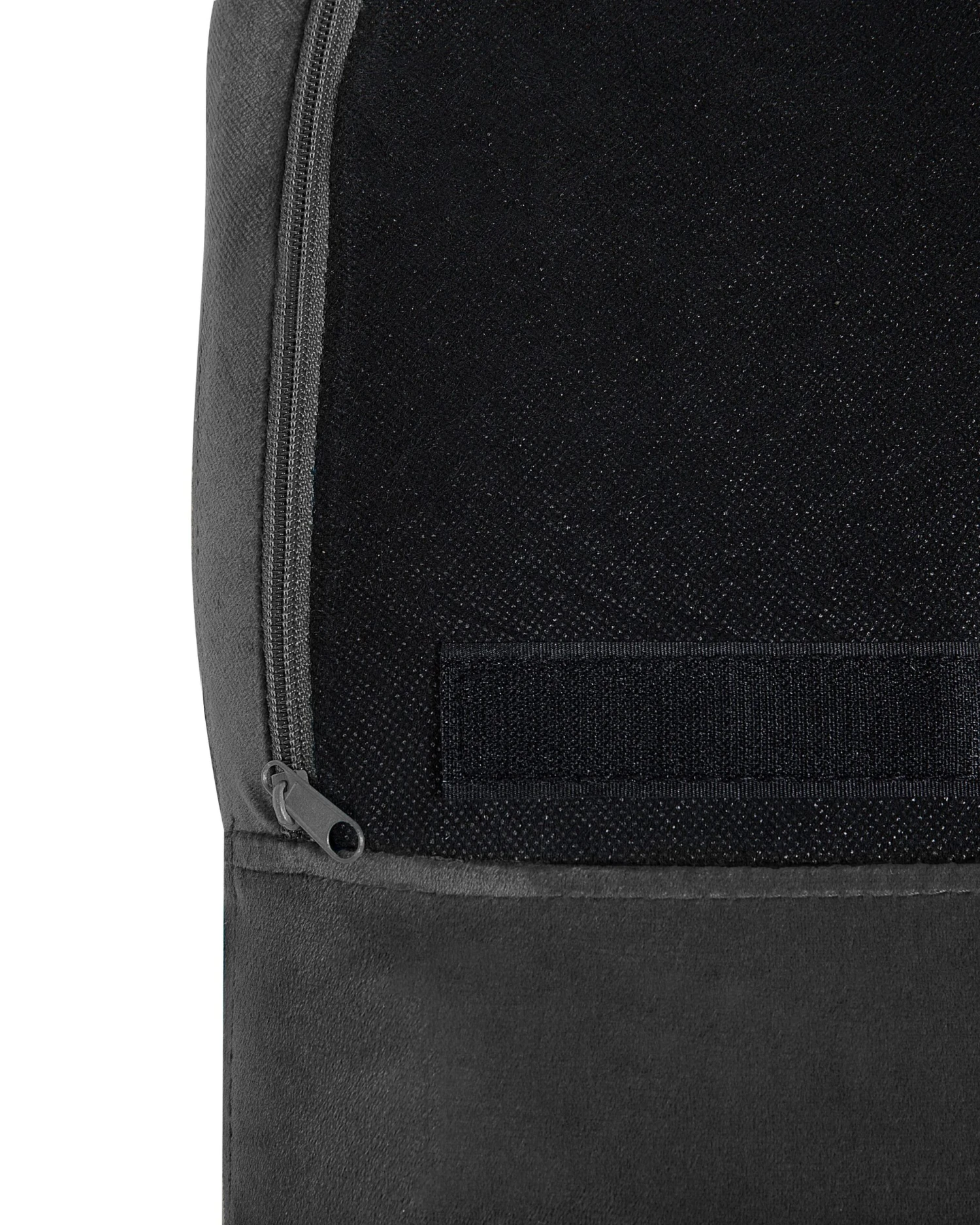 Velvet Rocking Chair Dark Grey ELLAN 8 Velvet Rocking Chair Dark Grey ELLAN - Image 6