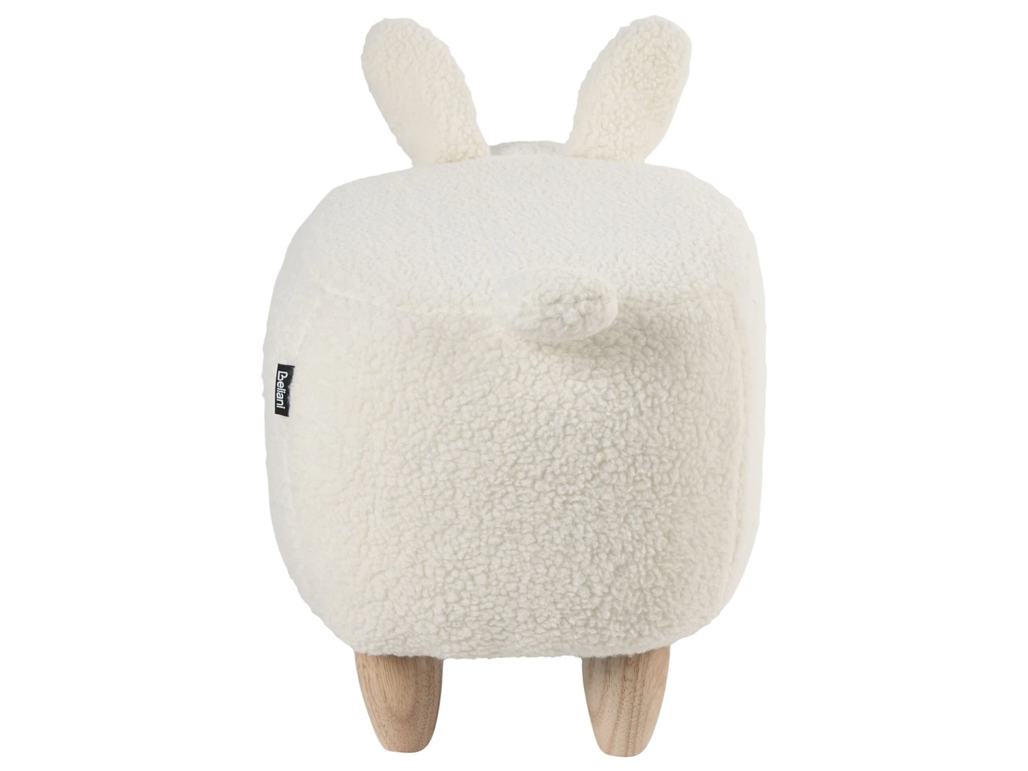 Fabric Animal Stool White BUNNY - Image 10