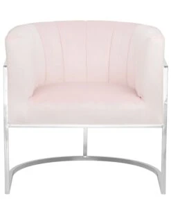 Velvet Armchair Pink LARVIK -Cheap Furniture Store undef src sa picid 747093 type whitesh image