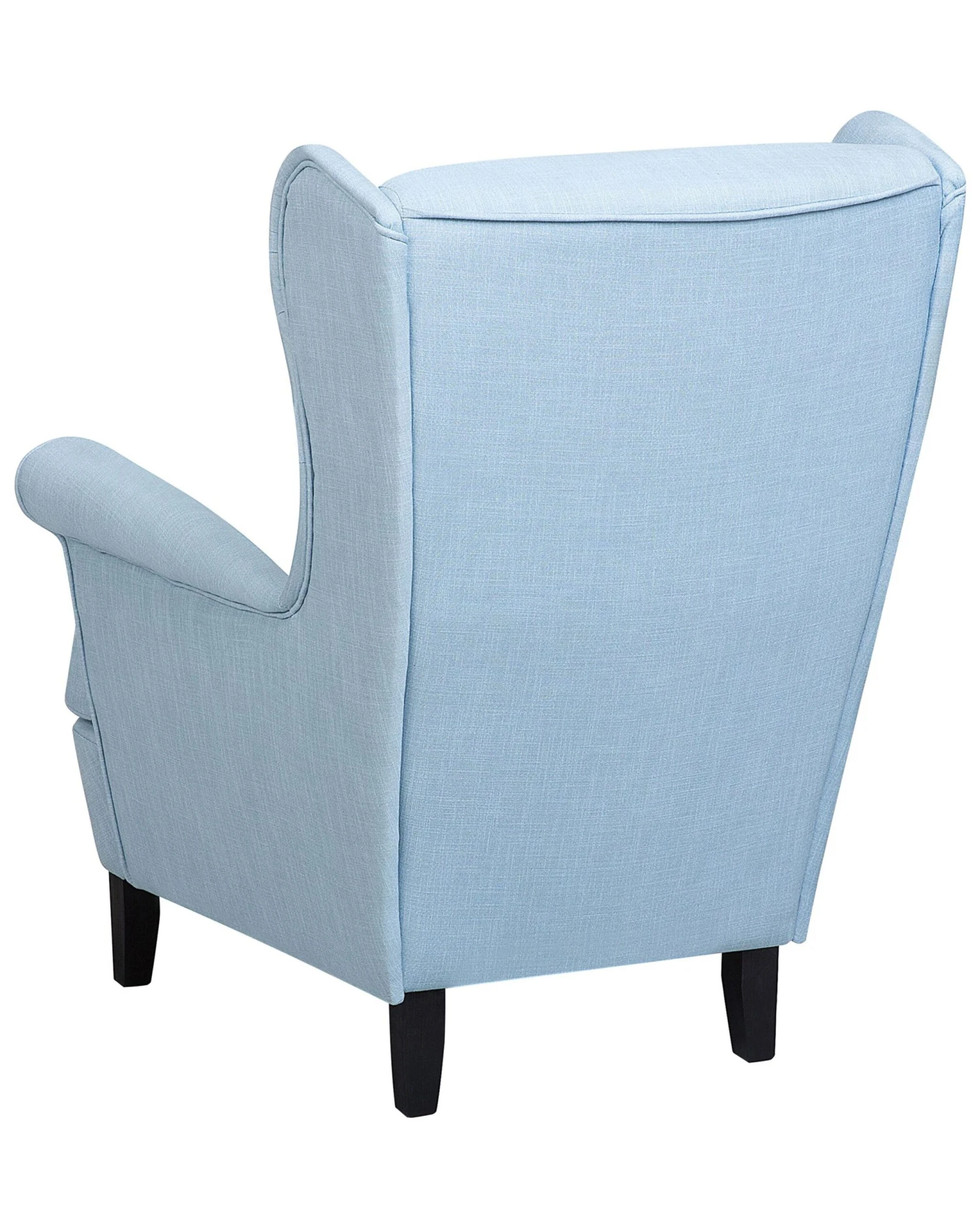 Fabric Wingback Chair Blue ABSON - Image 4