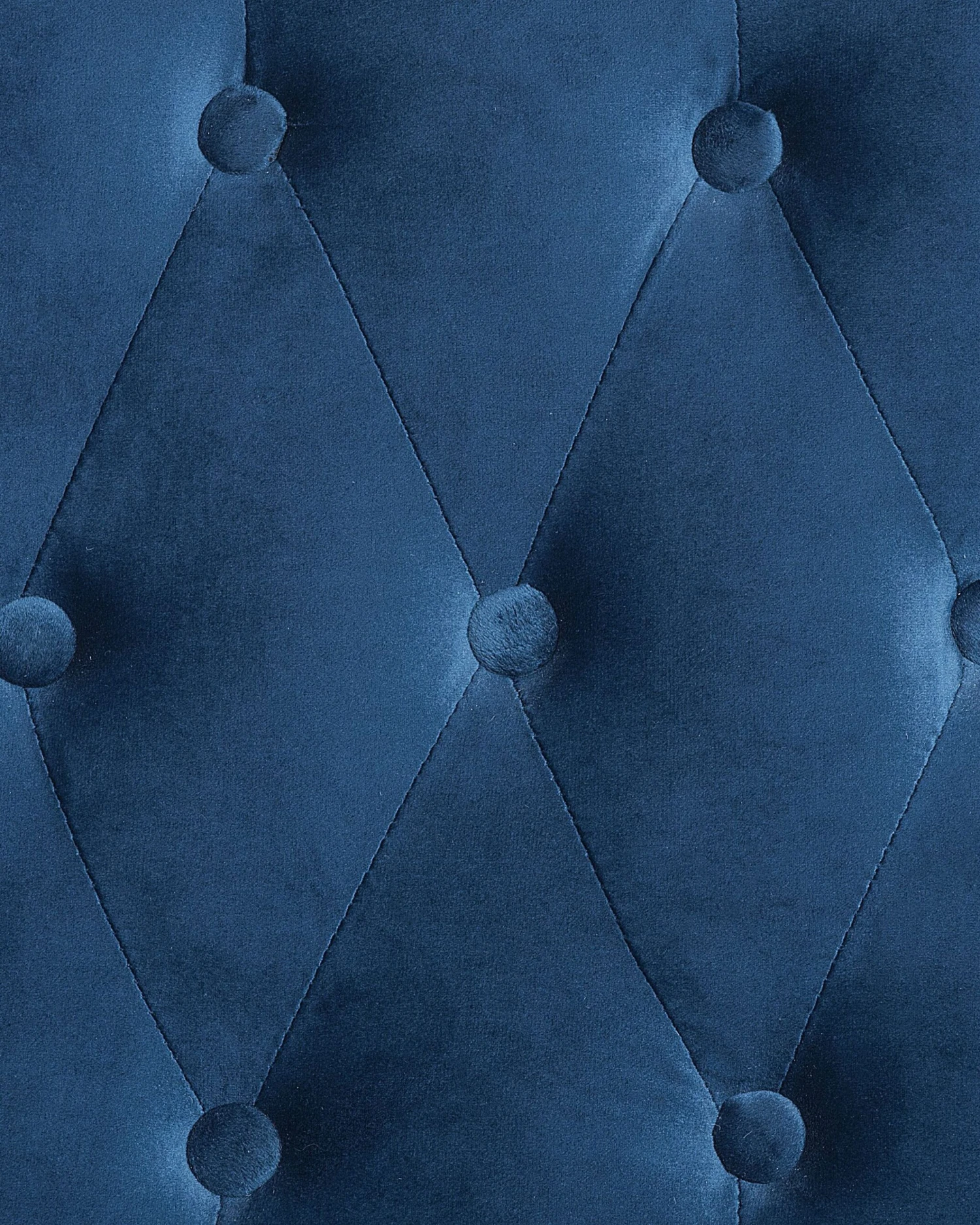 Velvet Fabric Wingback Chair Dark Blue ALTA - Image 8