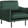 Velvet Fabric Armchair Green VINTERBRO -Cheap Furniture Store undef src sa picid 749458 type whitesh image