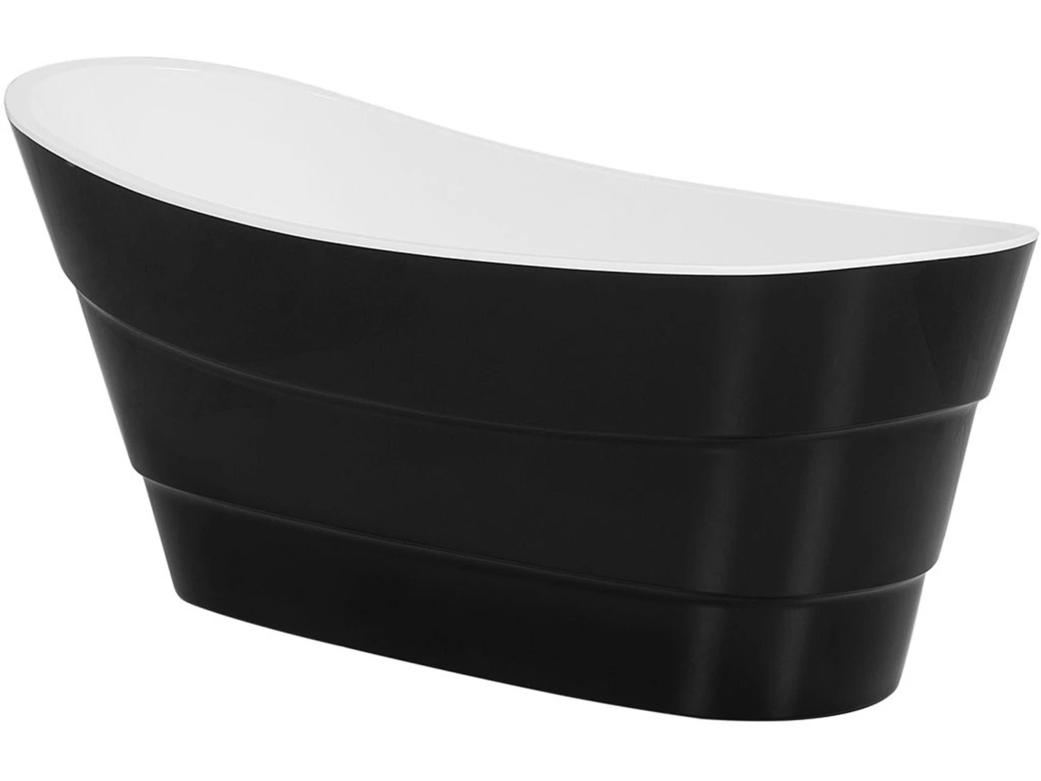 Freestanding Bath 1700 X 730 Mm Black BUENAVISTA - Image 6