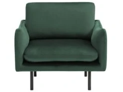 Velvet Fabric Armchair Green VINTERBRO -Cheap Furniture Store undef src sa picid 749526 type whitesh image