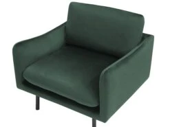 Velvet Fabric Armchair Green VINTERBRO -Cheap Furniture Store undef src sa picid 749528 type whitesh image