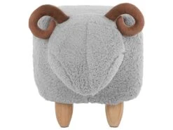 Fabric Animal Stool Grey LAMB 16 Fabric Animal Stool Grey LAMB -Cheap Furniture Store undef src sa picid 750775 type whitesh image