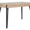 Dining Table 130 X 80 Cm Light Wood And Black CAMBELL -Cheap Furniture Store undef src sa picid 751605 type whitesh image