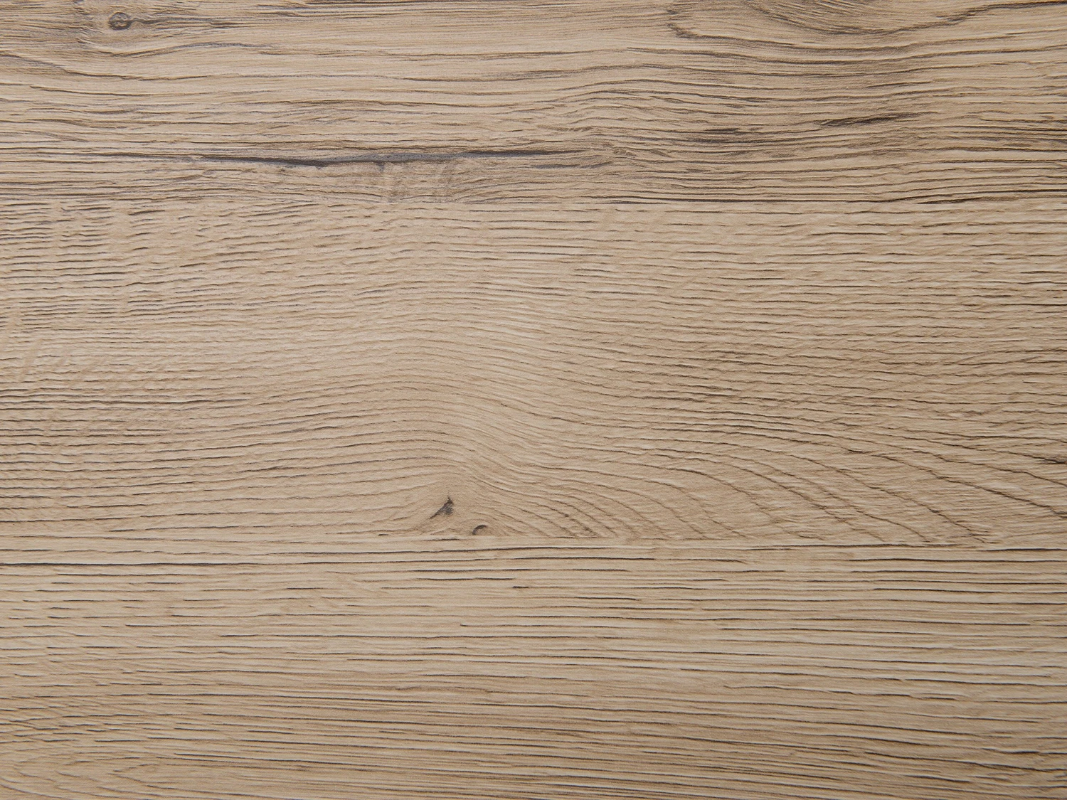 Dining Table 130 X 80 Cm Light Wood And Black CAMBELL - Image 8