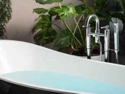 Freestanding Bath 1700 X 730 Mm Black BUENAVISTA -Cheap Furniture Store undef src sa picid 753432 type whitesh image