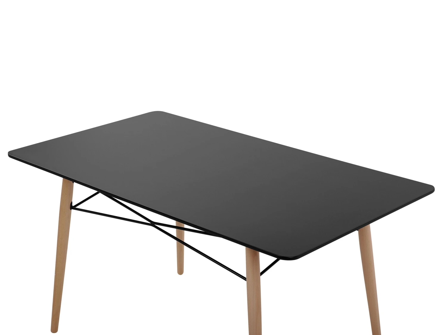 Dining Table 140 X 80 Cm Black BIONDI - Image 6