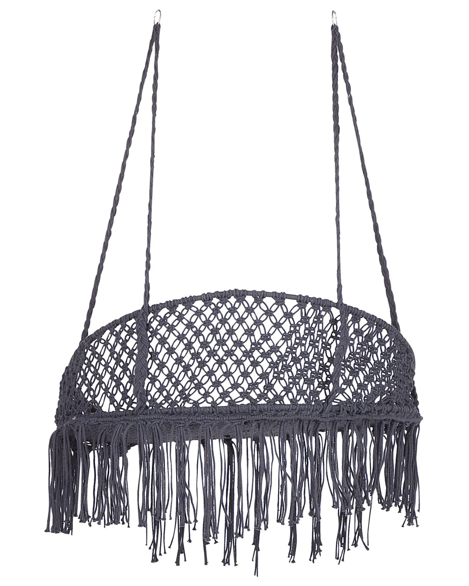 Fabric Hanging Chair Black BUNYAN - Image 3