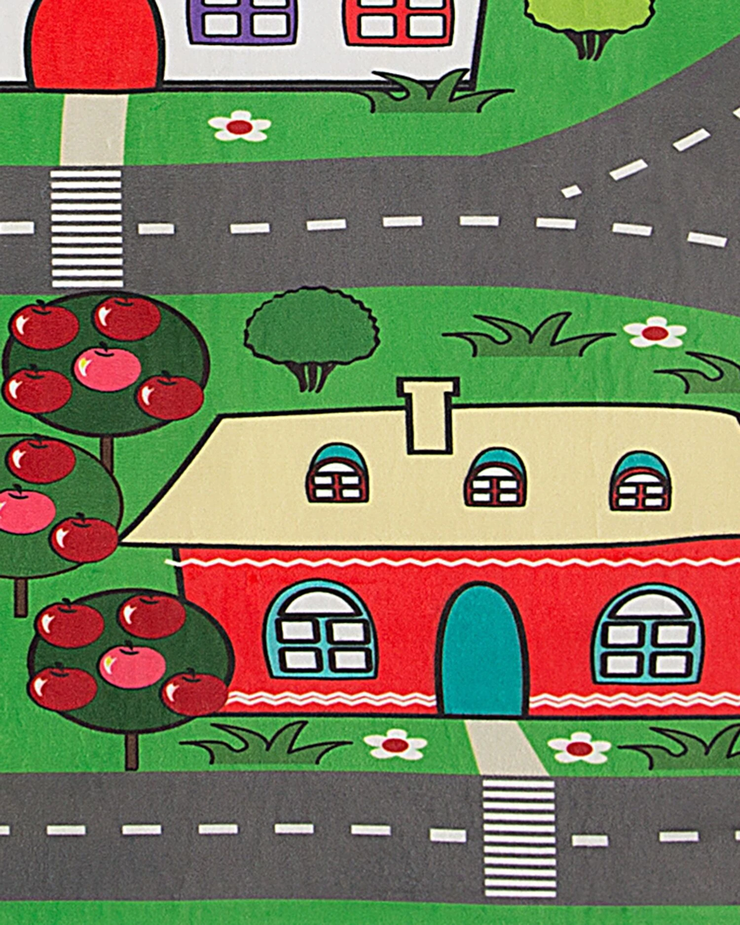 Kids Rug City Print 80 X 150 Cm TUTAK - Image 4