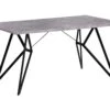 Dining Table 160 X 90 Cm Concrete Effect BUSCOT -Cheap Furniture Store undef src sa picid 755595 type whitesh image