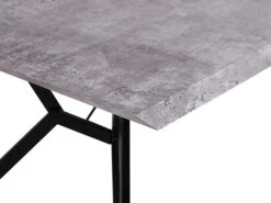 Dining Table 160 X 90 Cm Concrete Effect BUSCOT -Cheap Furniture Store undef src sa picid 755599 type whitesh image