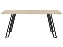 Dining Table 180 X 90 Cm Light Wood GRAHAM -Cheap Furniture Store undef src sa picid 755617 type whitesh image