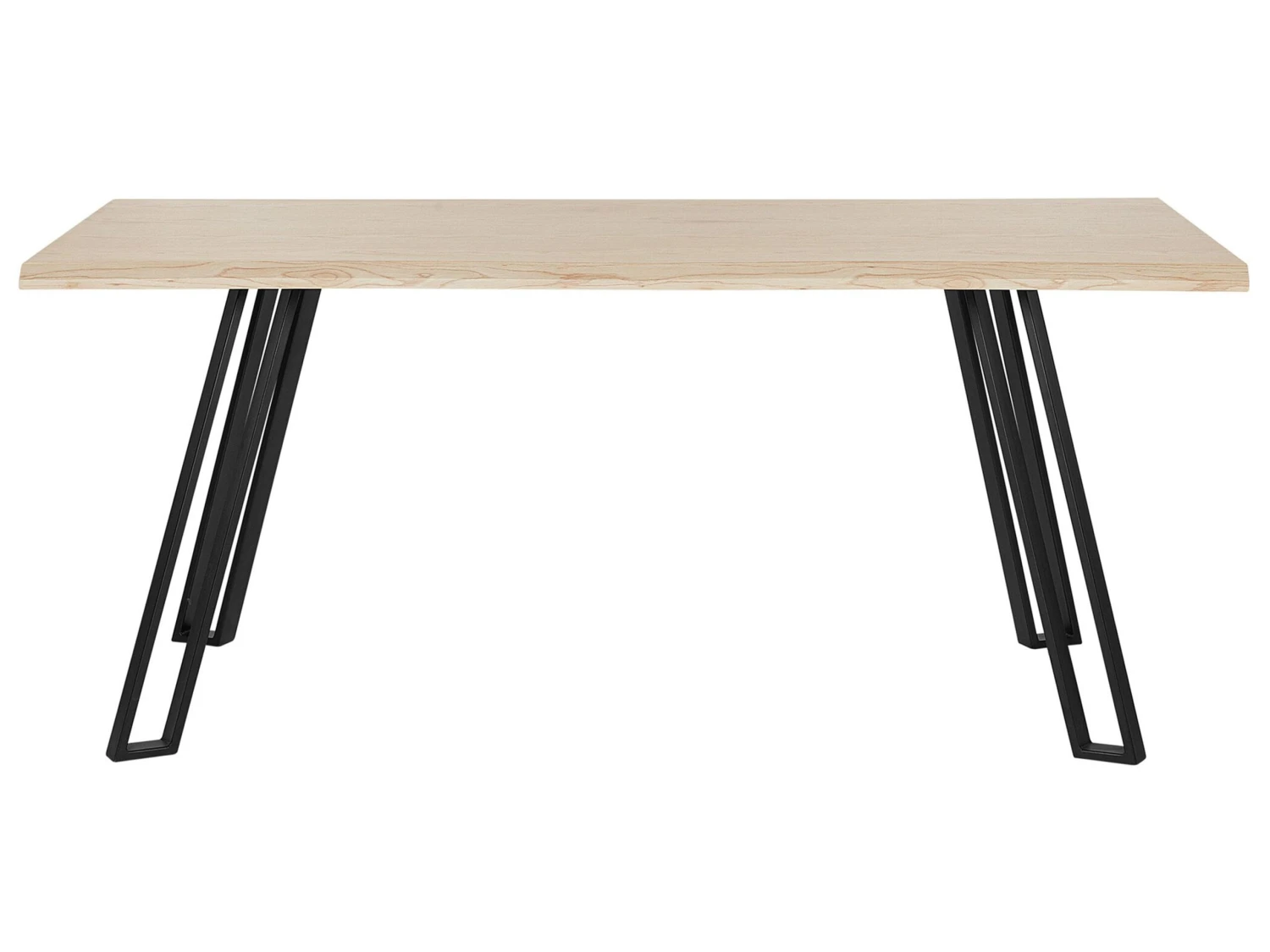 Dining Table 180 X 90 Cm Light Wood GRAHAM - Image 6