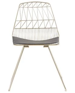 Set Of 2 Metal Accent Chairs Gold HARLAN -Cheap Furniture Store undef src sa picid 756370 type whitesh image