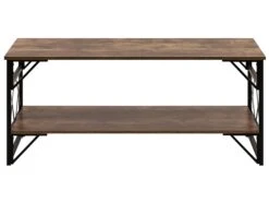 Coffee Table With Shelf Dark Wood With Black BOLTON 14 Coffee Table With Shelf Dark Wood With Black BOLTON -Cheap Furniture Store undef src sa picid 757209 type whitesh image