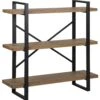 3 Tier Bookcase Dark Wood TIMBER 1 3 Tier Bookcase Dark Wood TIMBER -Cheap Furniture Store undef src sa picid 758116 type whitesh image