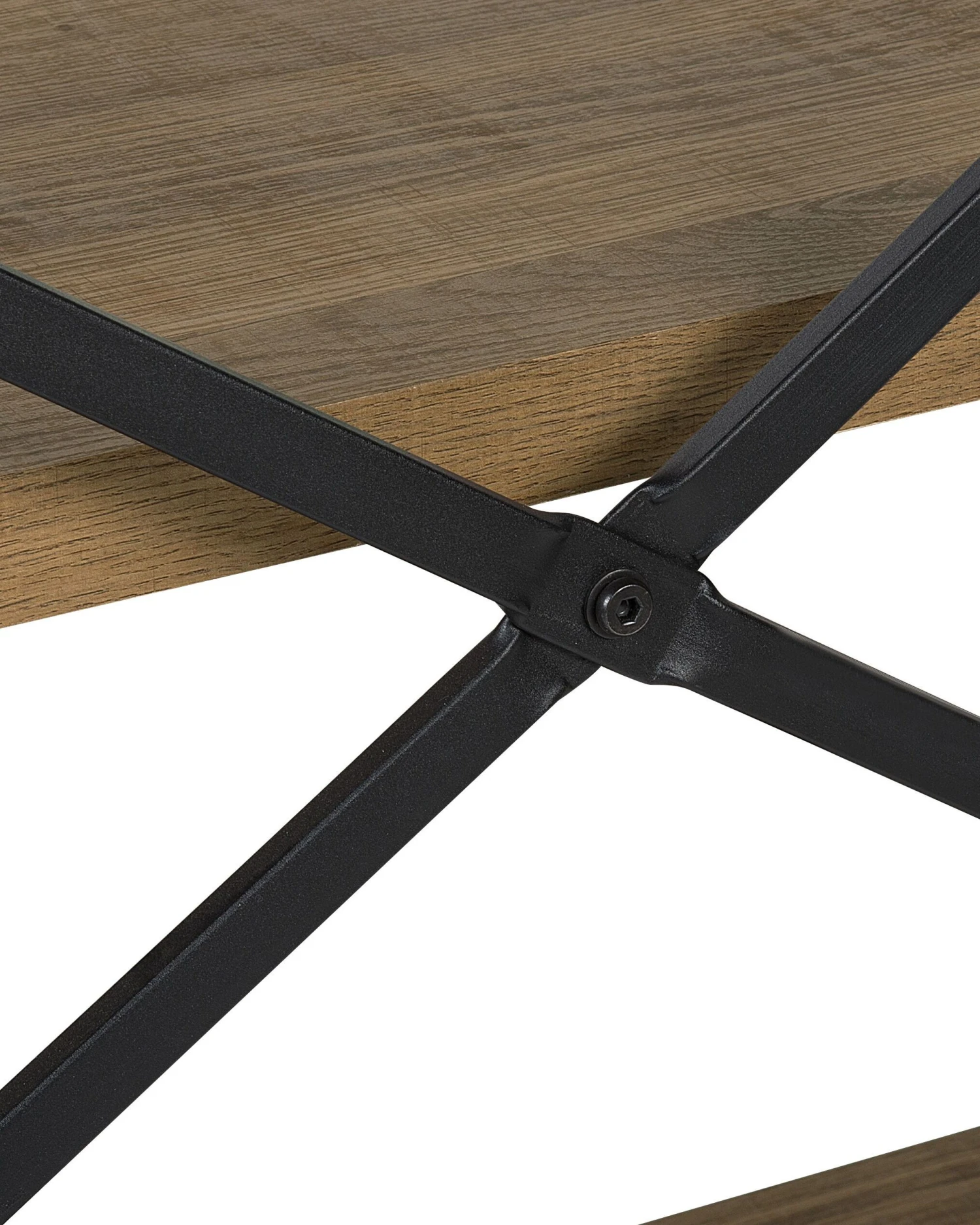 3 Tier Bookcase Dark Wood TIMBER - Image 6